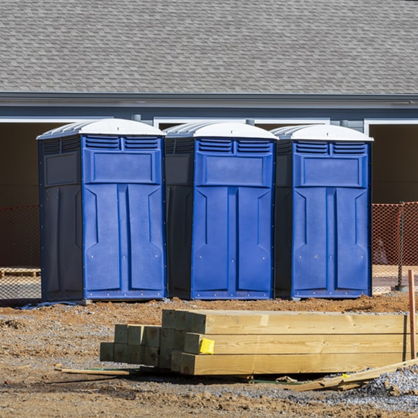 do you offer hand sanitizer dispensers inside the porta potties in Merrimac Massachusetts